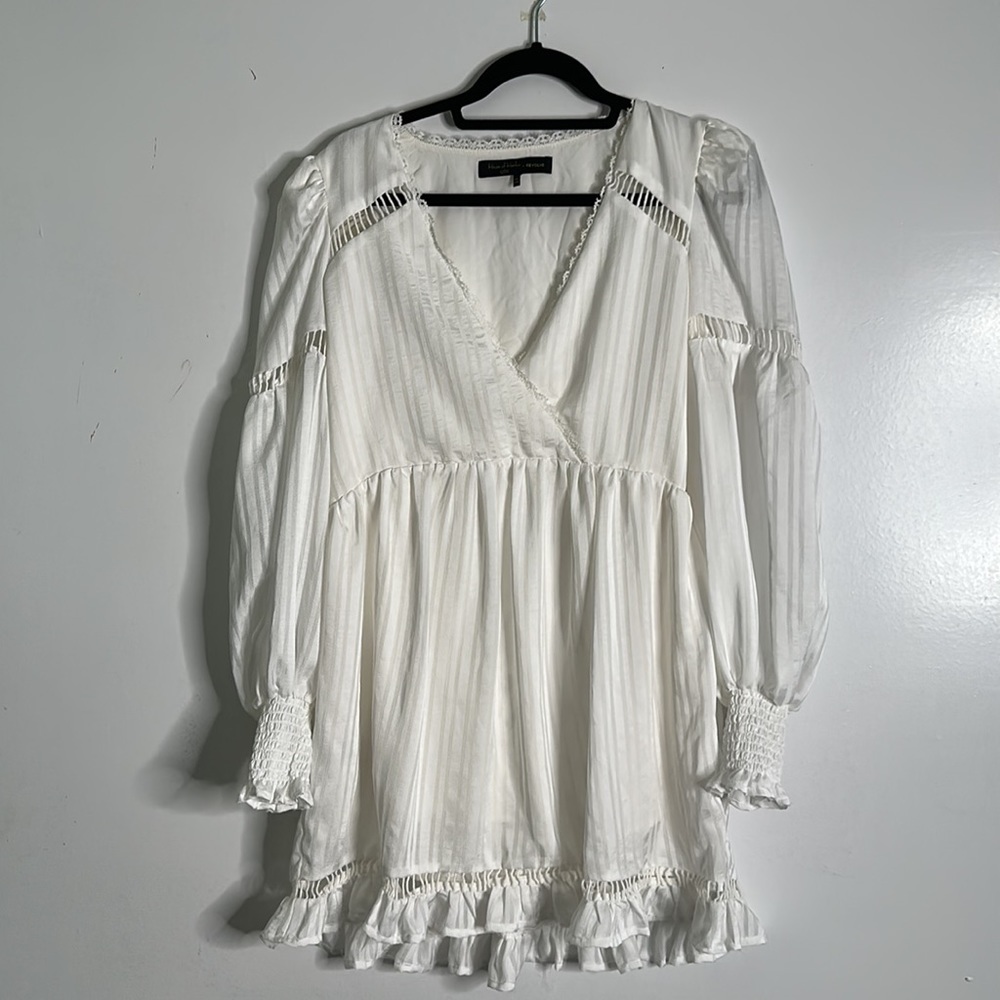 House of Harlow x Revolve v neck while mini dress size small - Picture 7 of 16